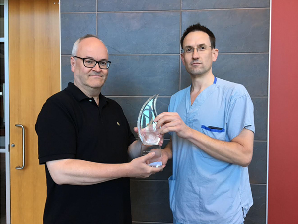 Dr. Darren Freed -2019 Angels Legacy Project Innovation and Technology Award title=