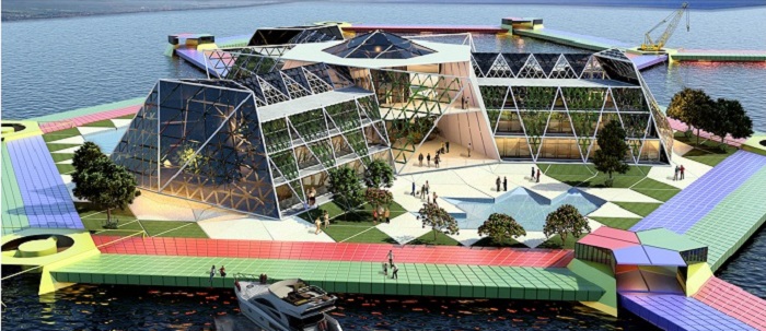Prismatic Module Island Prismatic Module Island