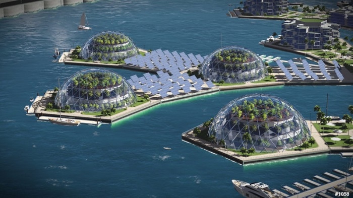 Sustainable Domes and Power-grids