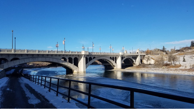 Centre Street Bridge, Calgary, AB