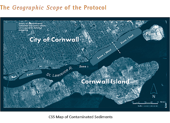 Cornwall Contaminated Sediments Map