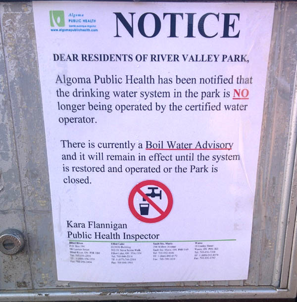 Notice-River Valley Park, ON