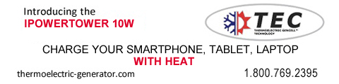 Ad - Thermoelectric Power Generator