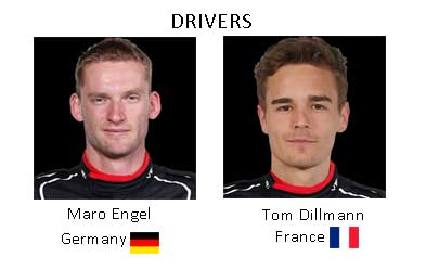 Venturi Formula E drivers